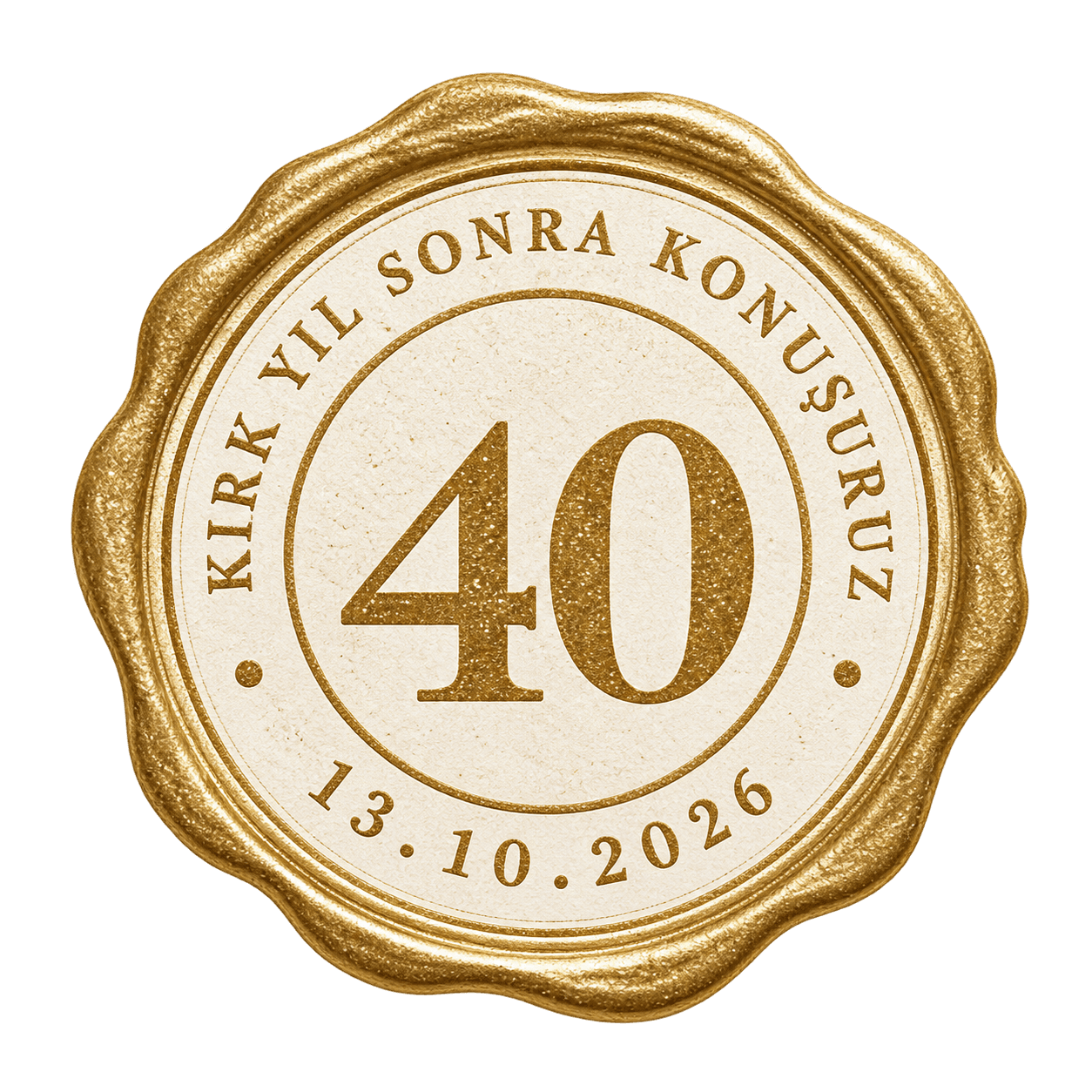 Mühür: Kırk yıl sonra konuşuruz, 13 Ekim 2026